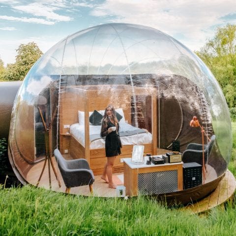 Finn Lough Resort: Stay in a Forest Bubble Dome in Northern Ireland