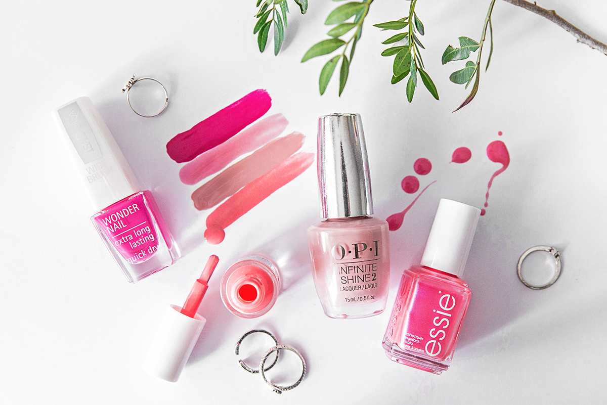 Pink Nail Polishes Summer 2016