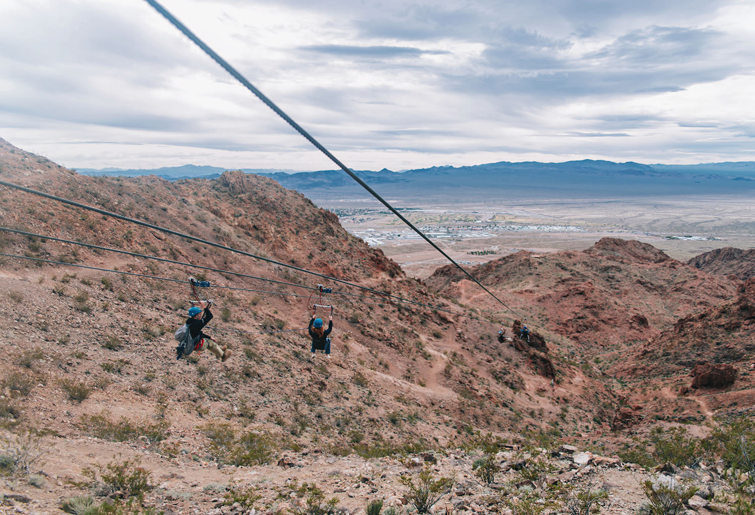 Las Vegas Adventures: Zipline over the Mojave Desert with Flightlinez