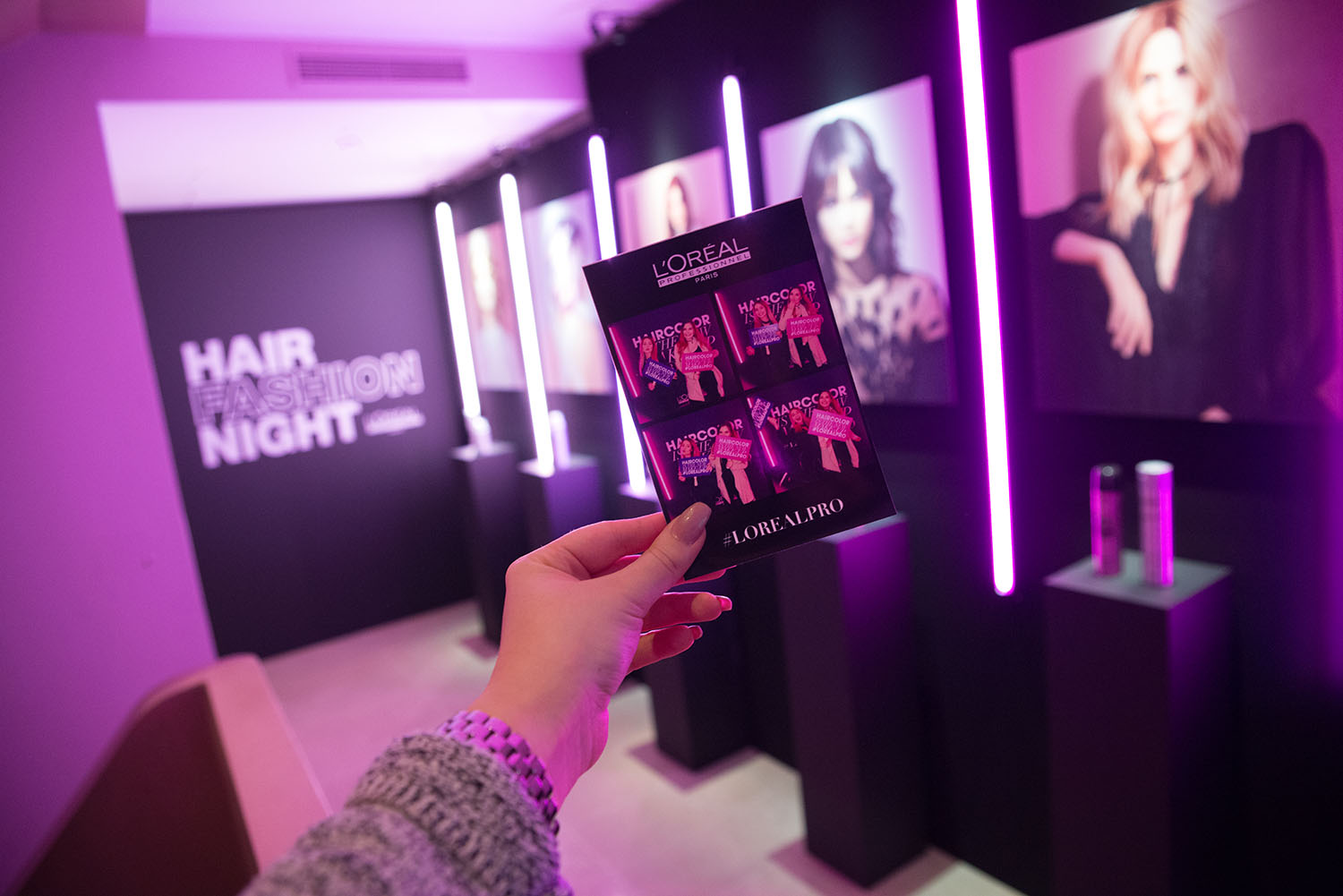 L'Oréal Professionnel's event in Paris