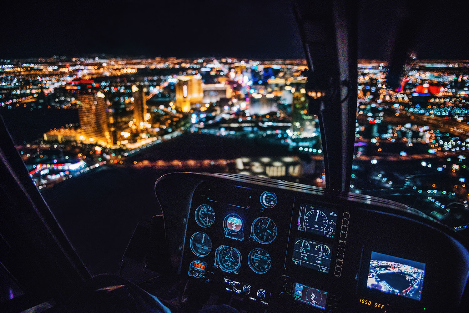 Helicopter Tour over The Strip in Las Vegas with Maverick Helicopters