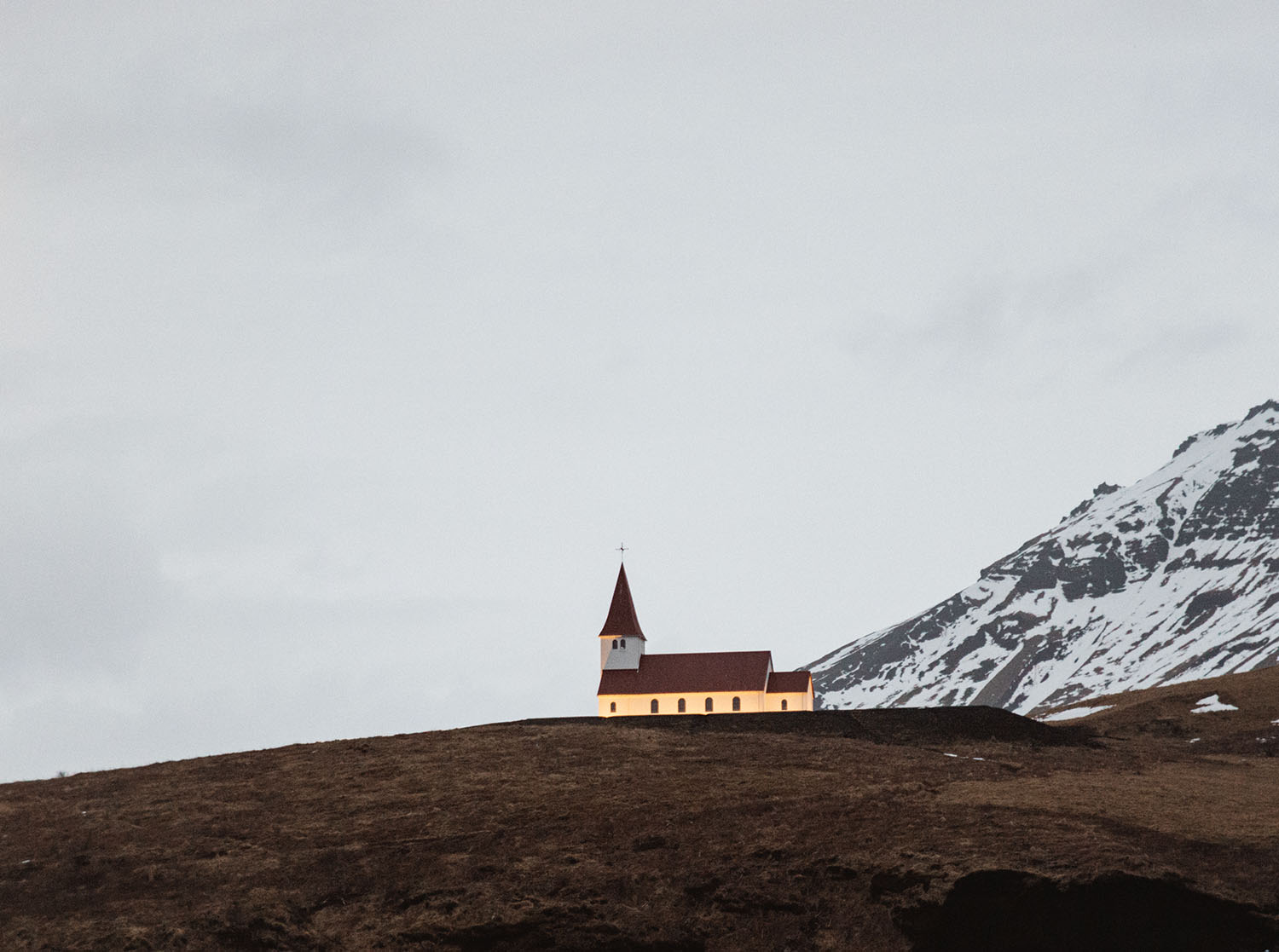 Vik Church in Iceland