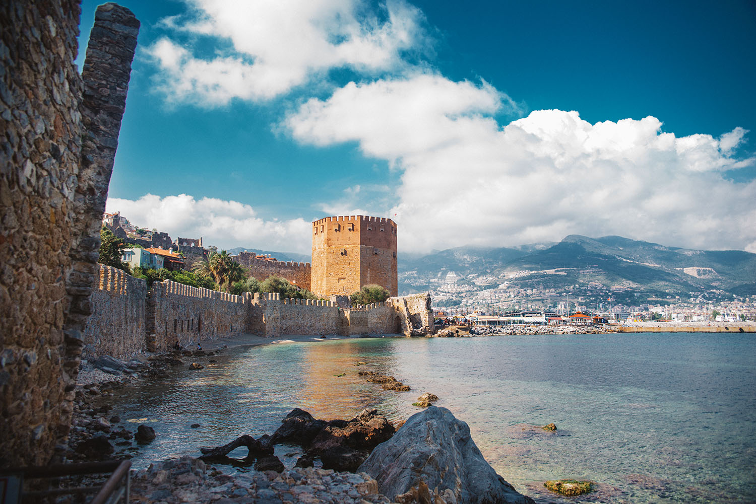 Red Tower in Alanya