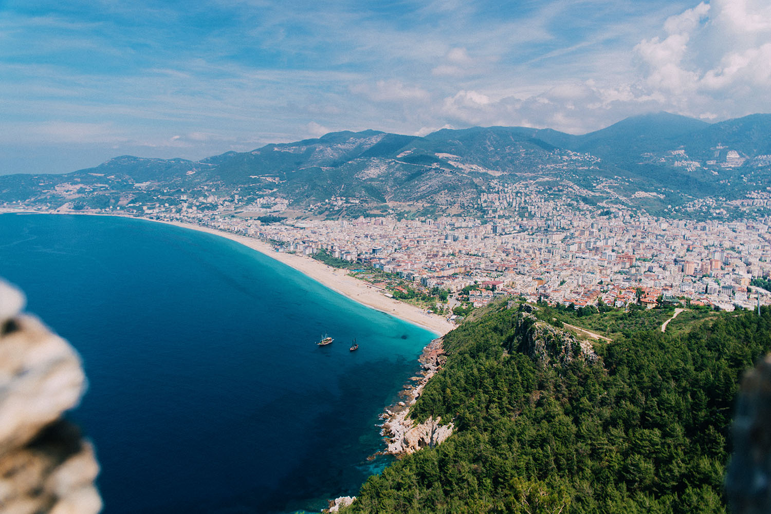 View from Alanya Castle (Alanya Kalesi)