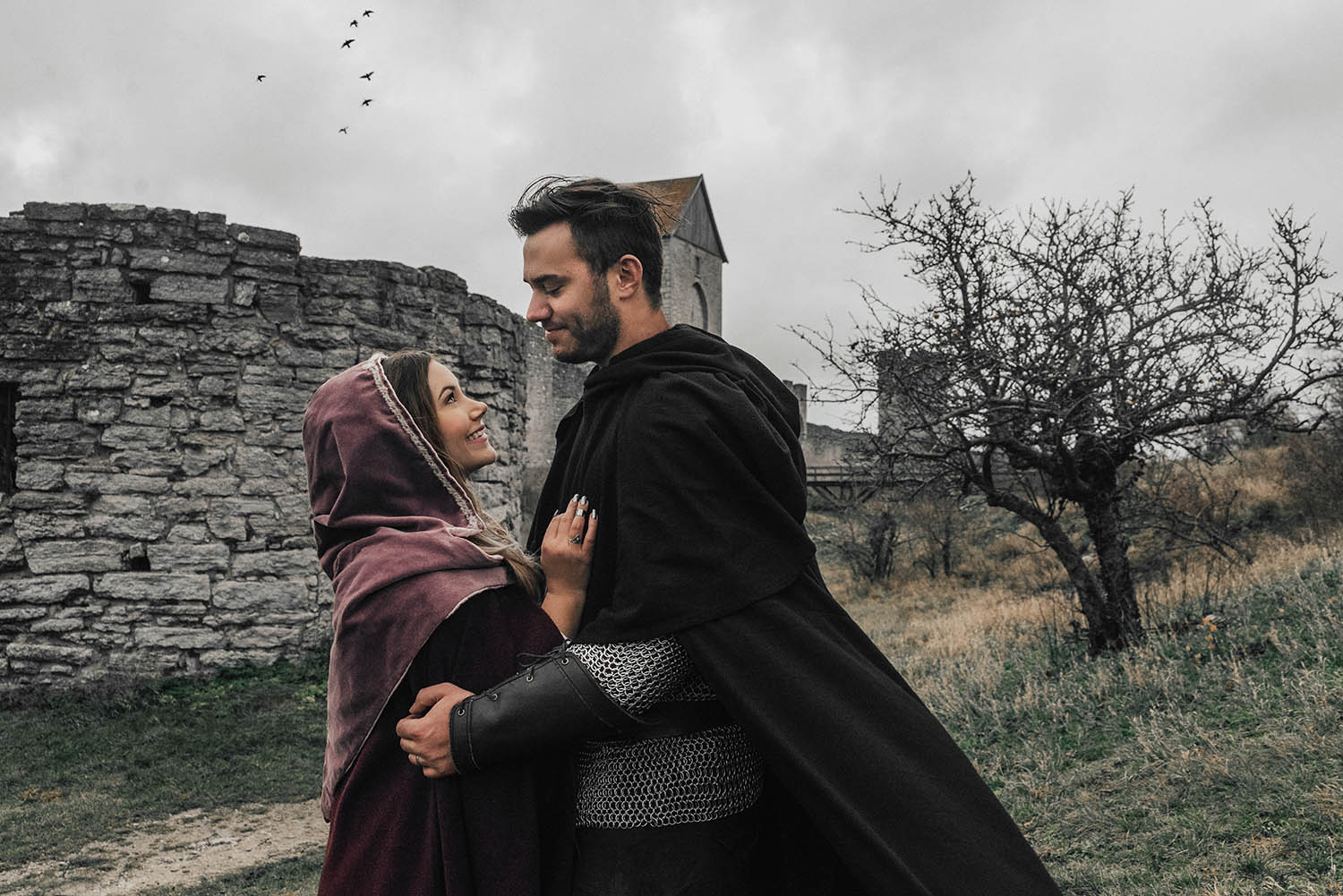 Portrait of Adaras & Simon - Medieval Christmas in Visby, Gotland