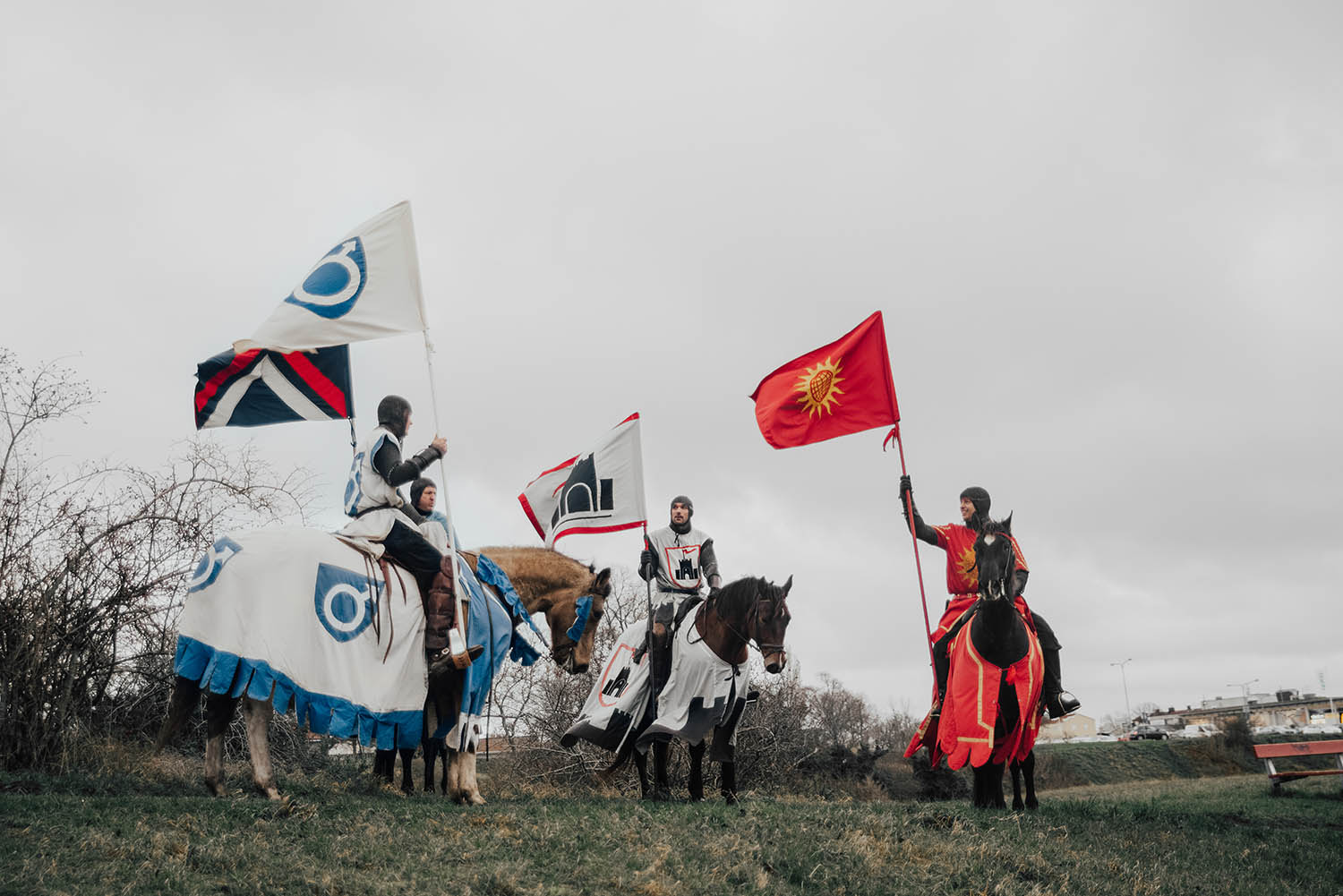 Medieval Knights in Visby