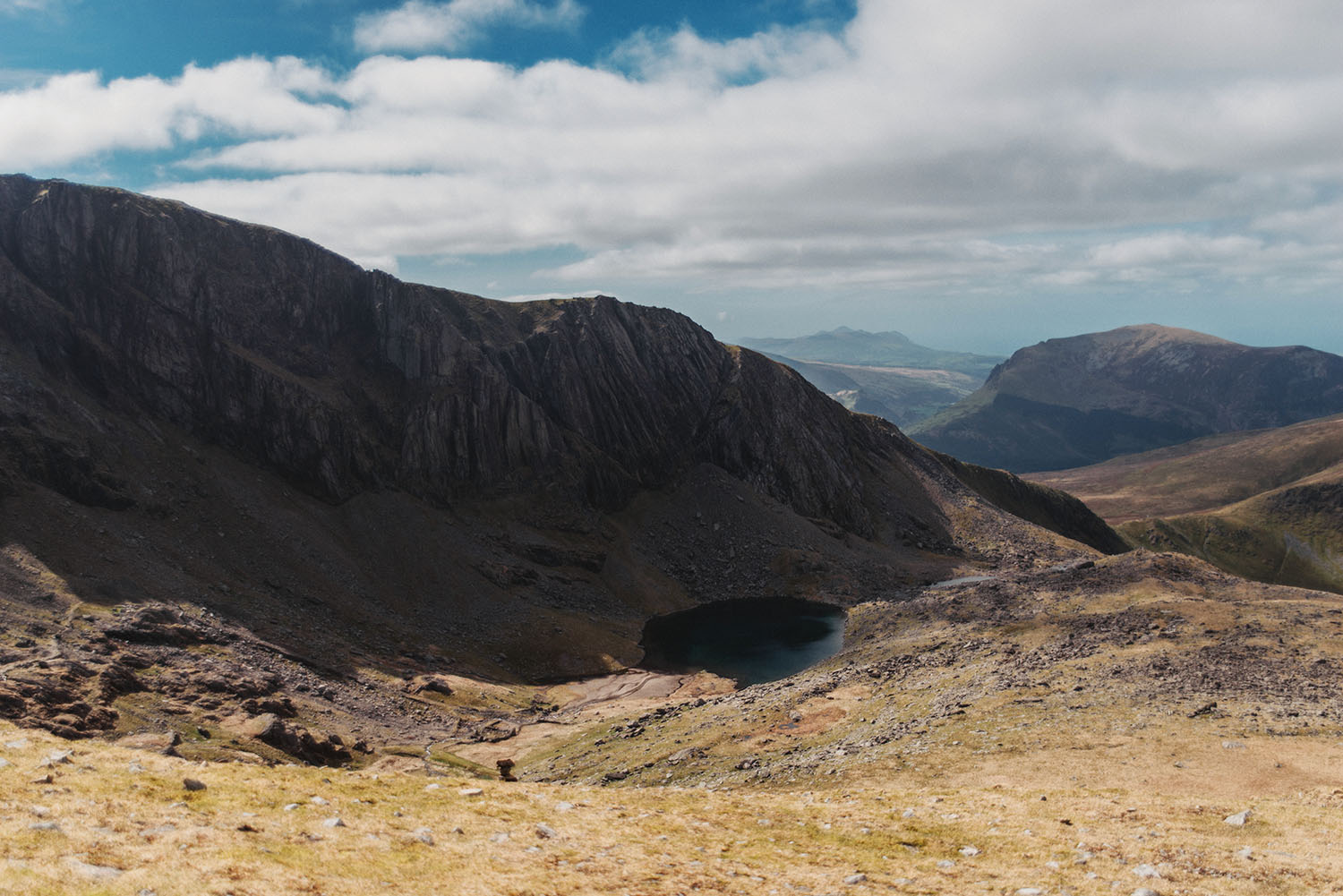 Clogwyn, Snowdon Mountain Railway in Snowdonia National Park, Wales