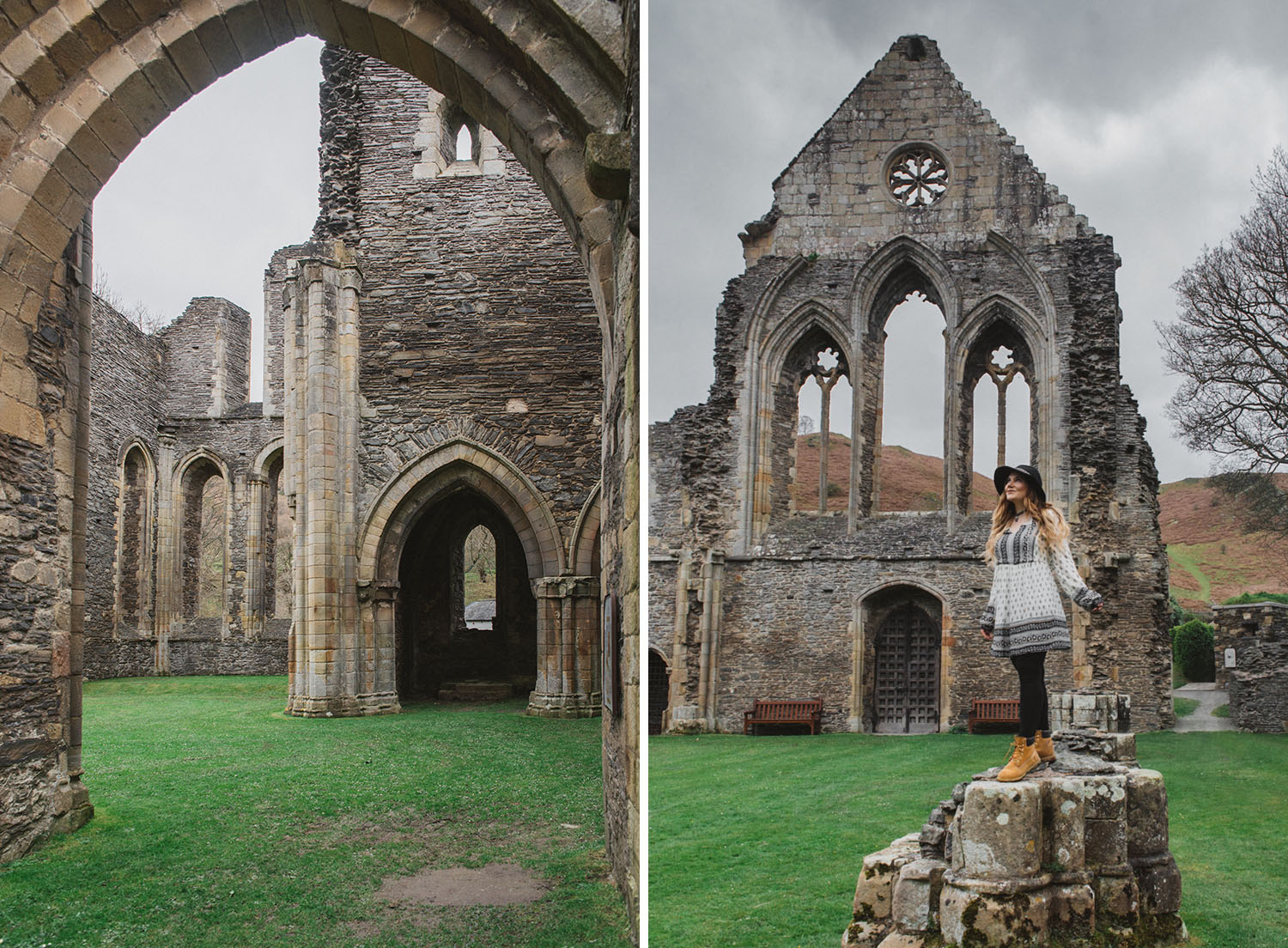 Valle Crucis Abbey in Wales