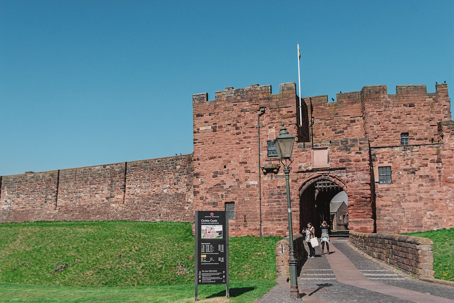 Carlisle Castle in Cumbria