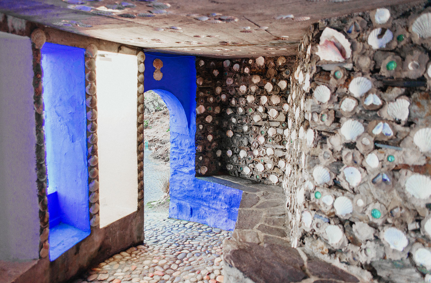 The Shell Grotto in Portmeirion