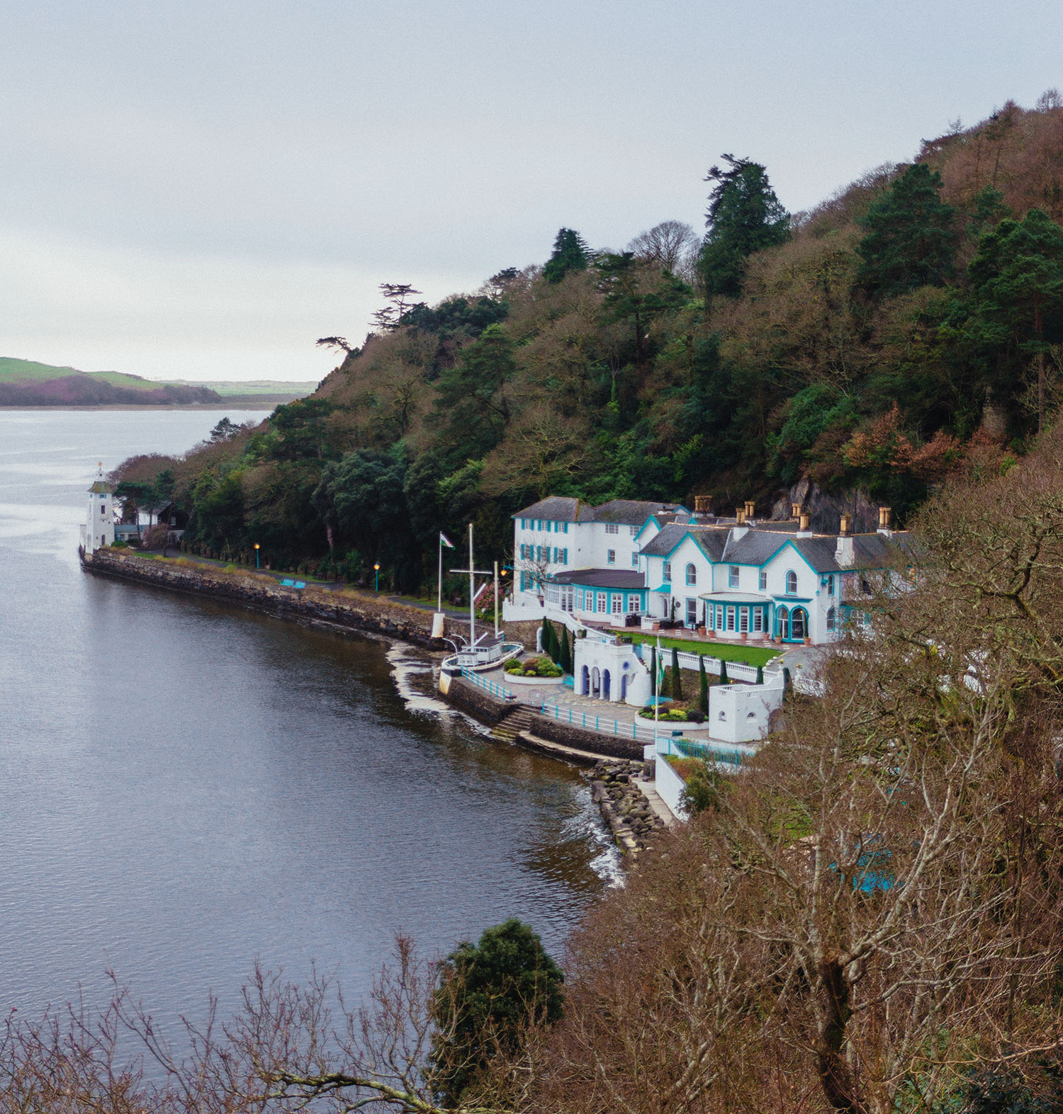 Portmeirion Village in North Wales