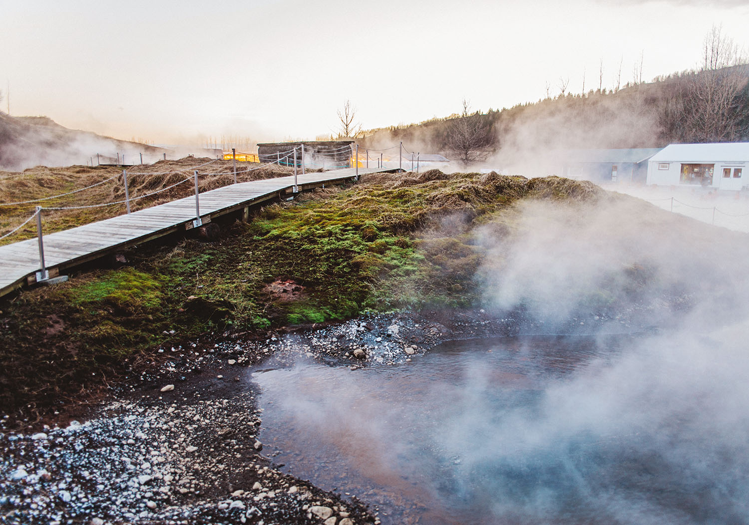 Secret Lagoon in Iceland