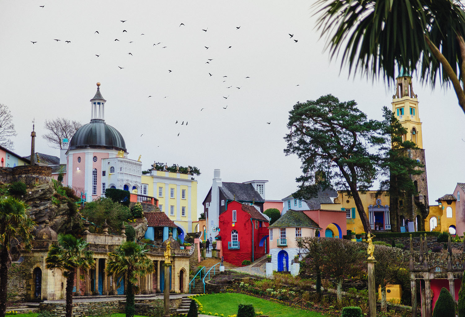 Portmeirion Village - Travel guide to a Welsh Fantasy Village Full of Surprises