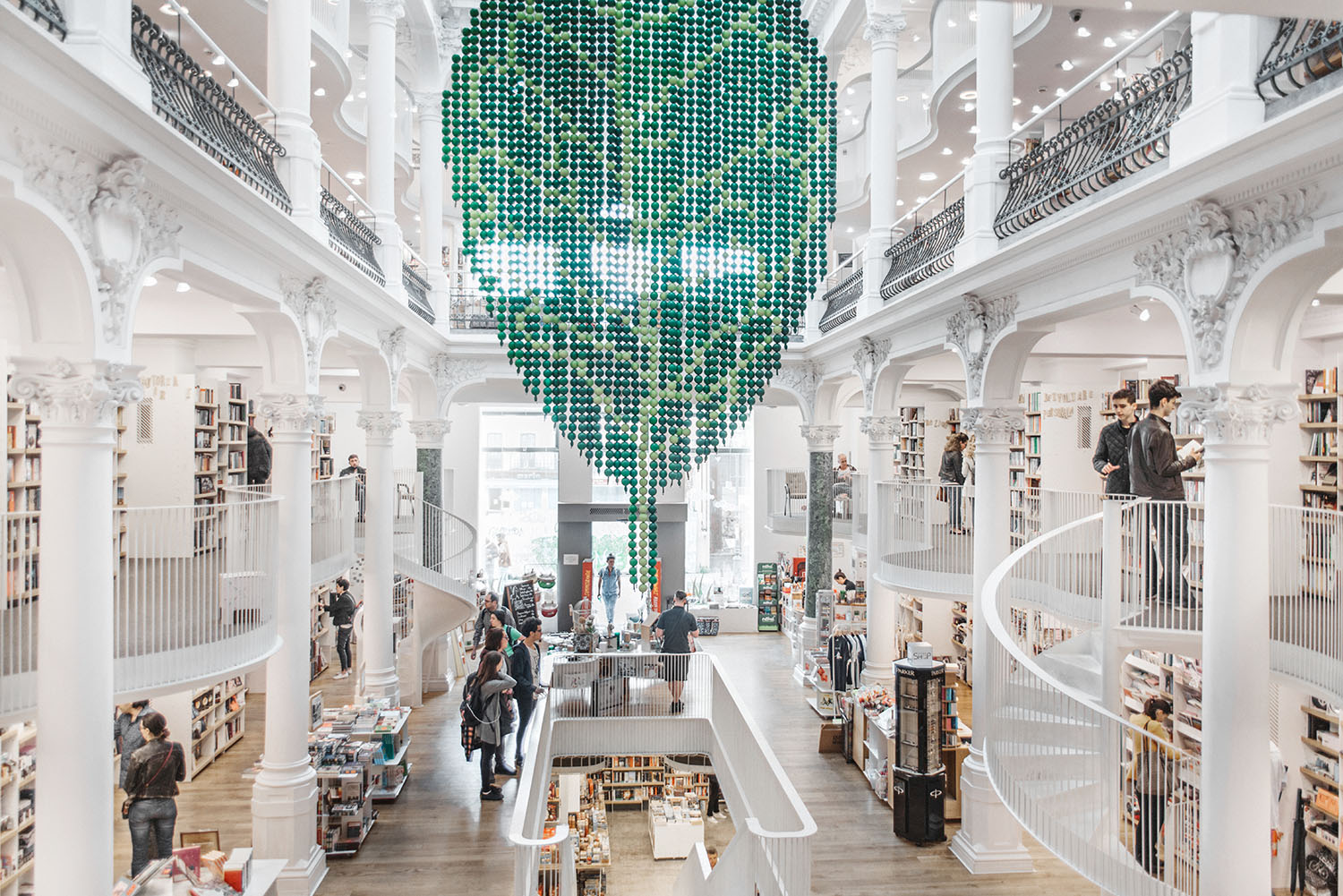 Carturesti Carusel, Bookshop in Bucharest, Romania