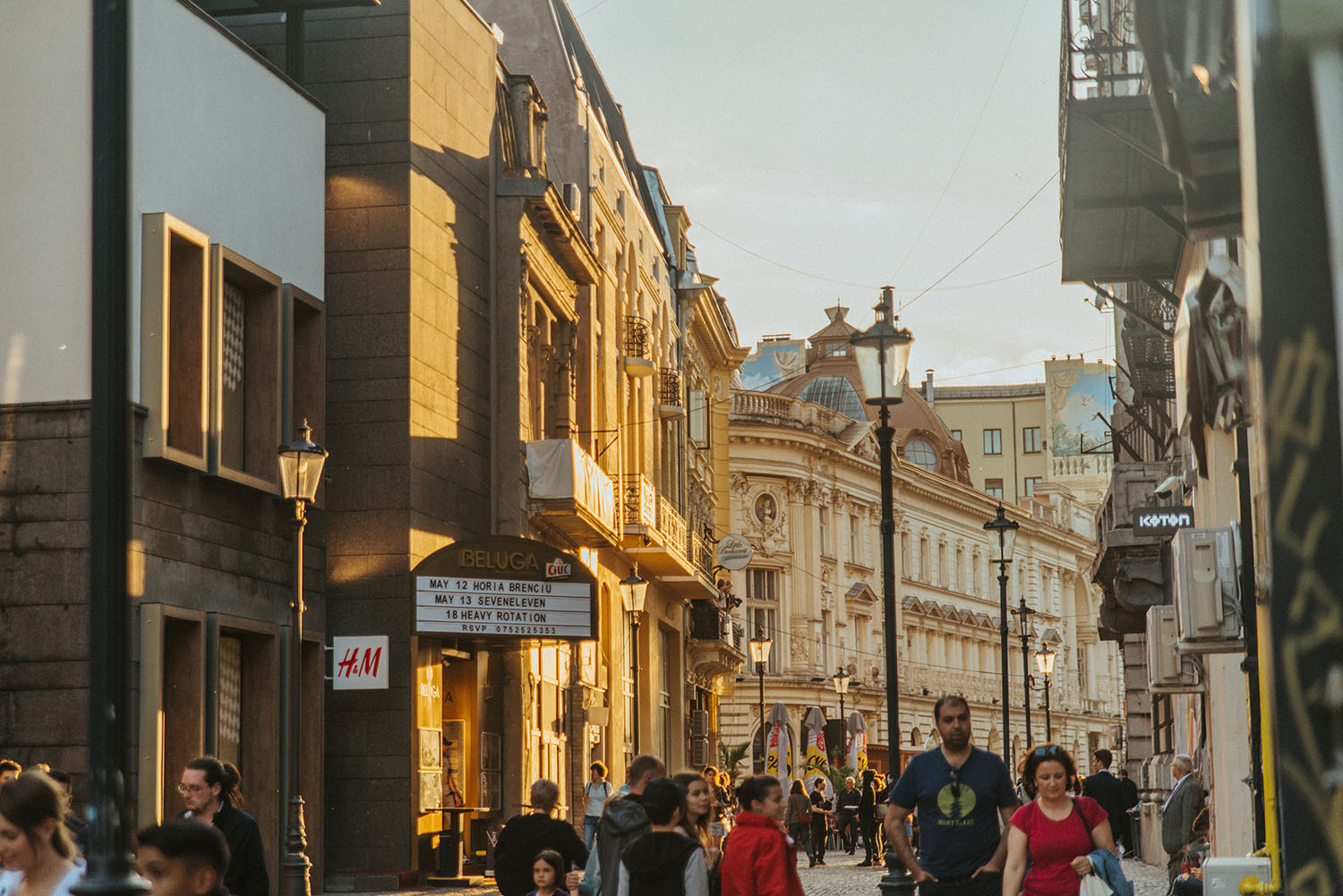 Bucharest's Old Town, Centru Vechi (the Old Centre),