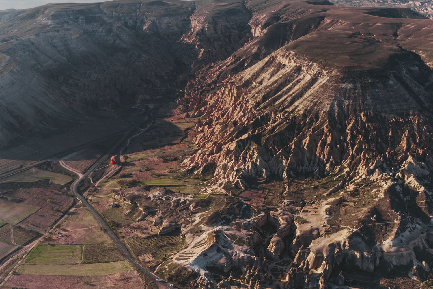 Beautiful landscape in Cappadocia, Turkey