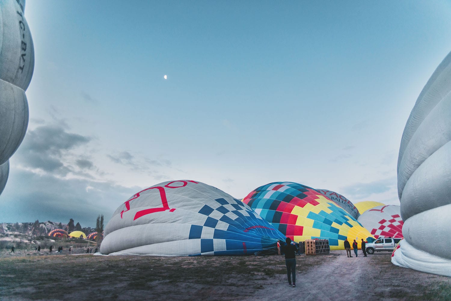 Hot air ballooning in Cappadocia, Turkey