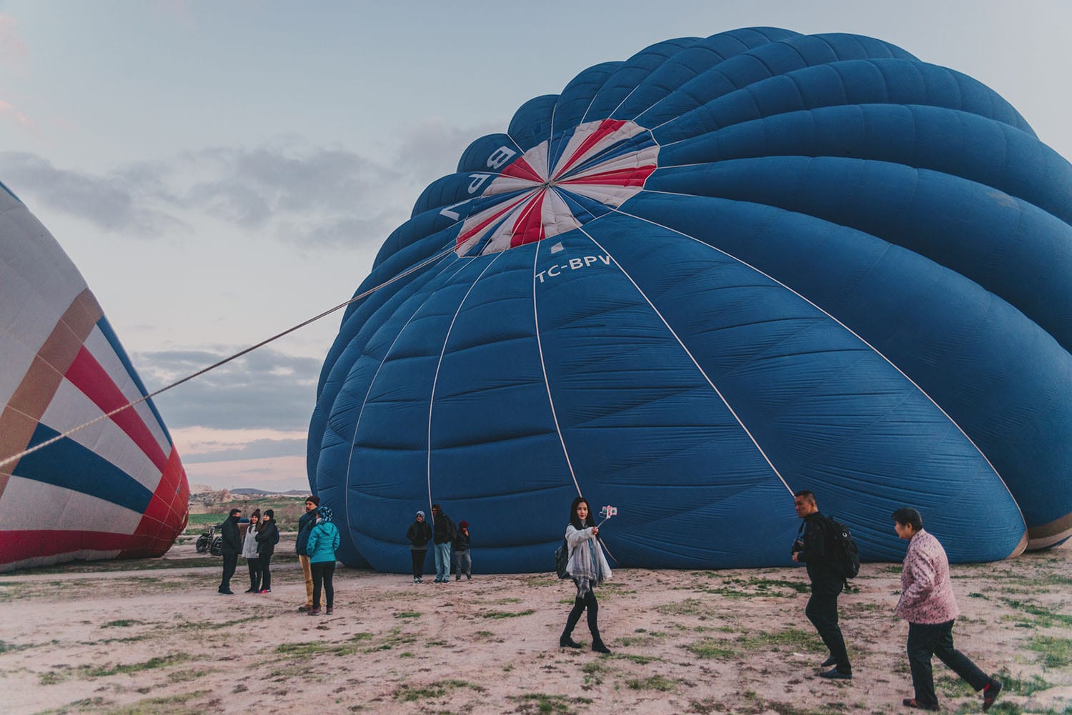 Hot air ballooning in Cappadocia, Turkey