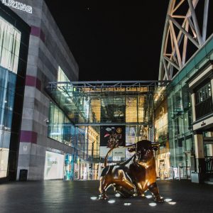 Bullring Birmingham by night