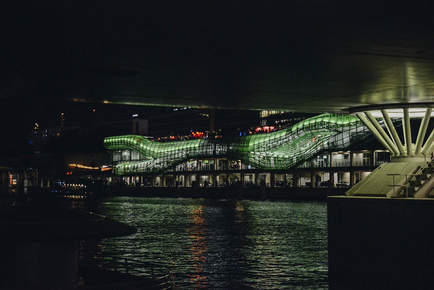 Cité de la Mode et du Design by night