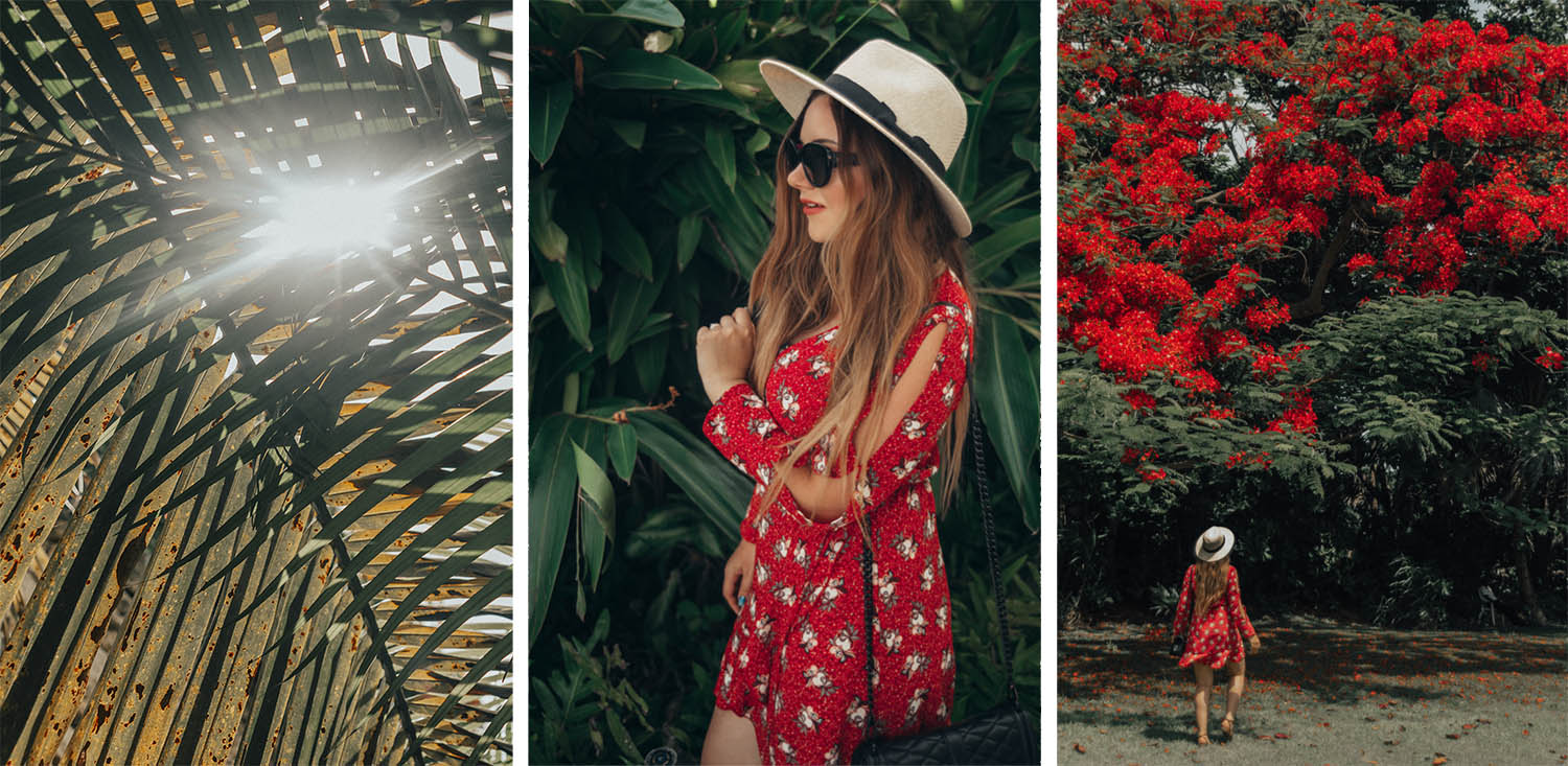 Red Dress Outfit in Jamaica