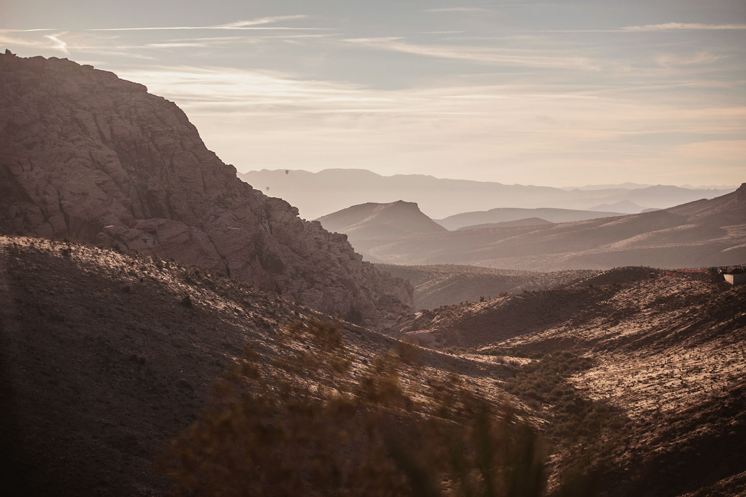 Beautiful Sunrise in Red Rock Canyon