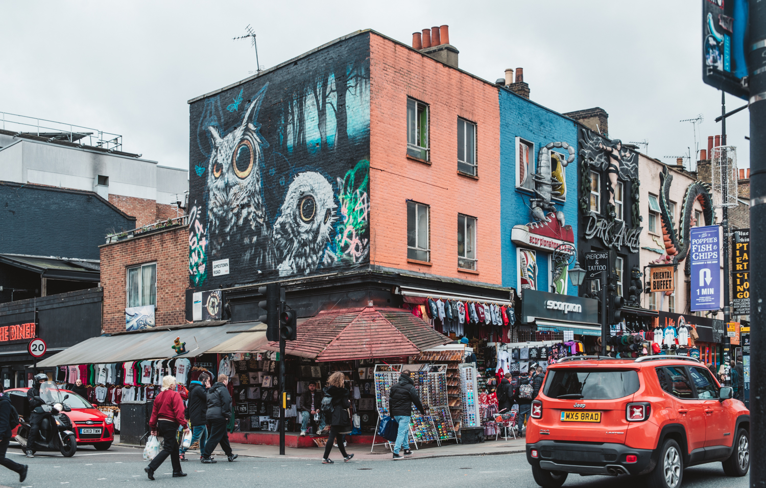 Camden Market in London