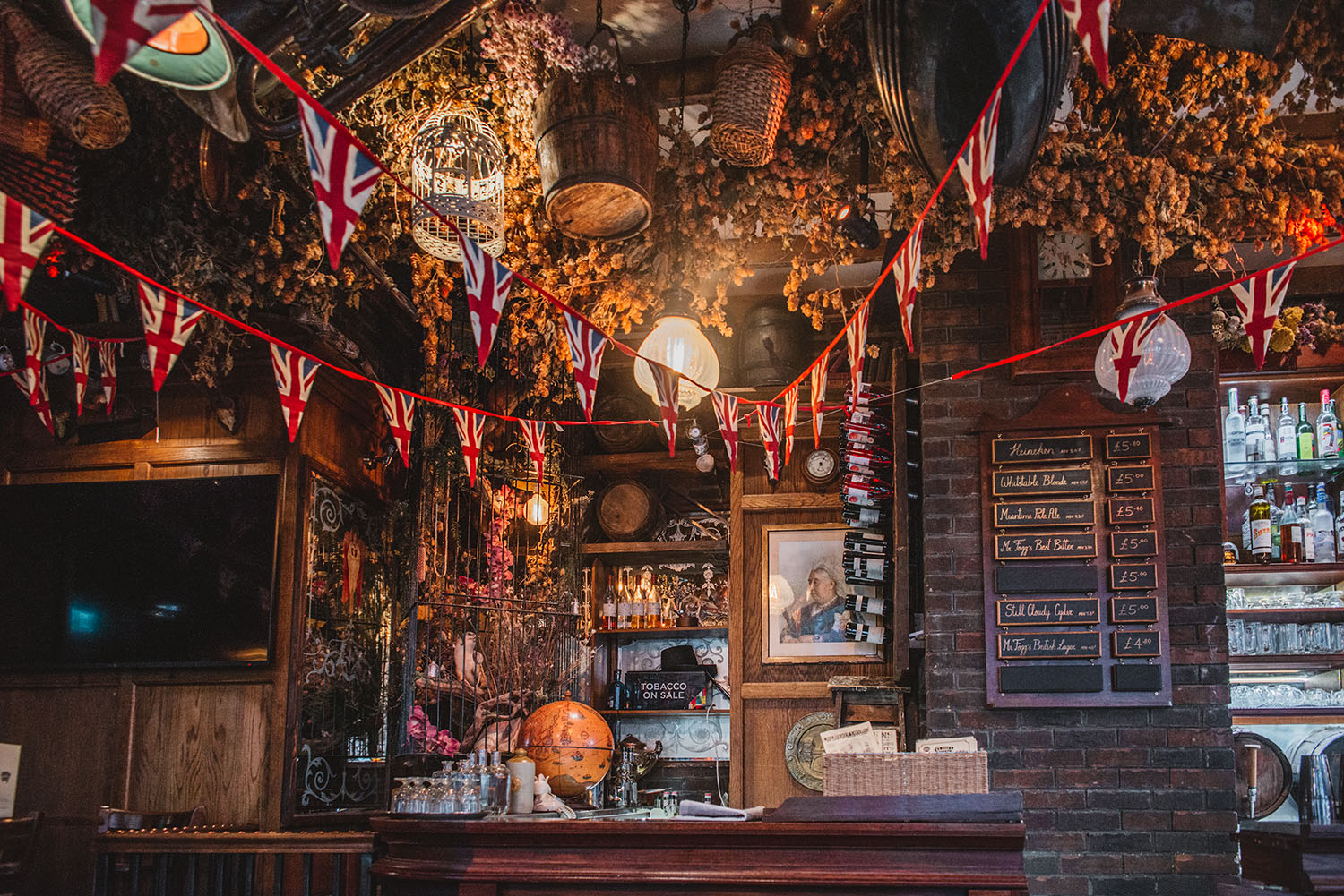 Mr Fogg’s Tavern in Covent Garden