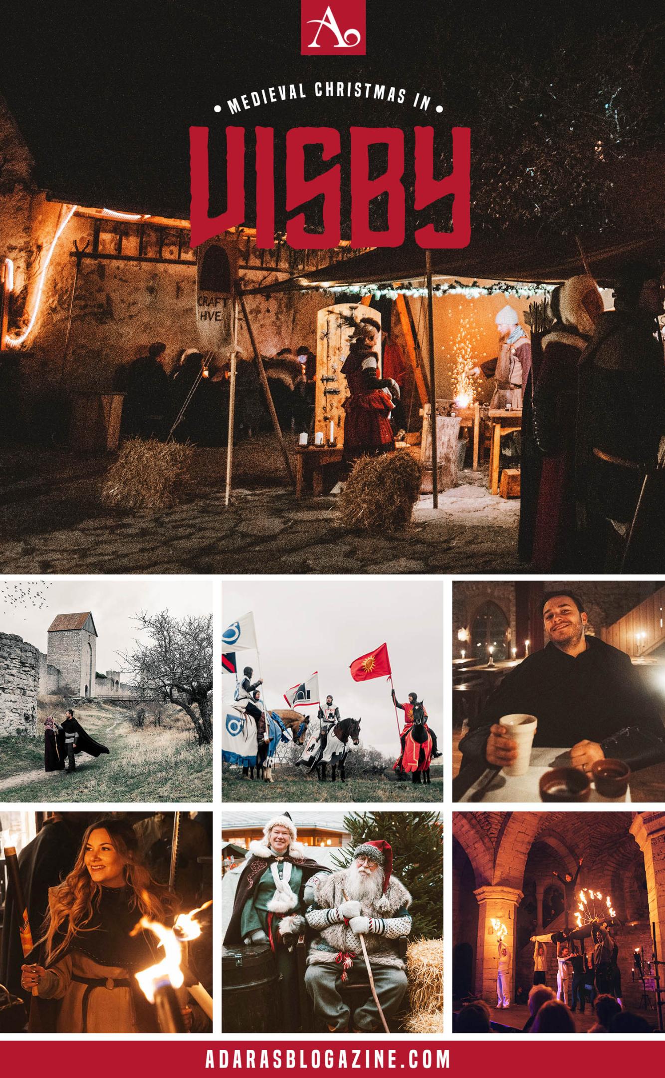 Medieval Christmas in Visby, Gotland, Sweden