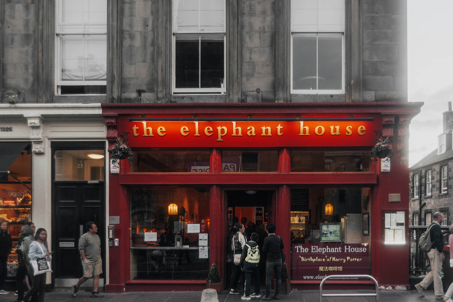 The Elephant House - "The Birthplace of Harry Potter"