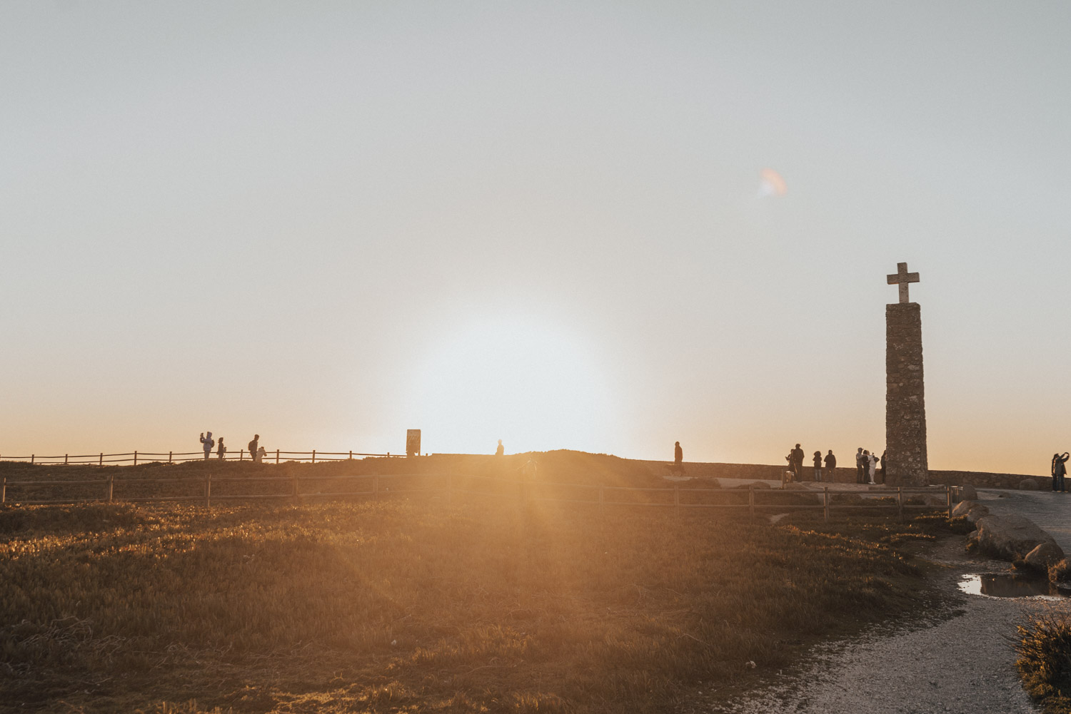 Cabo da Roca during sunset, Portugal