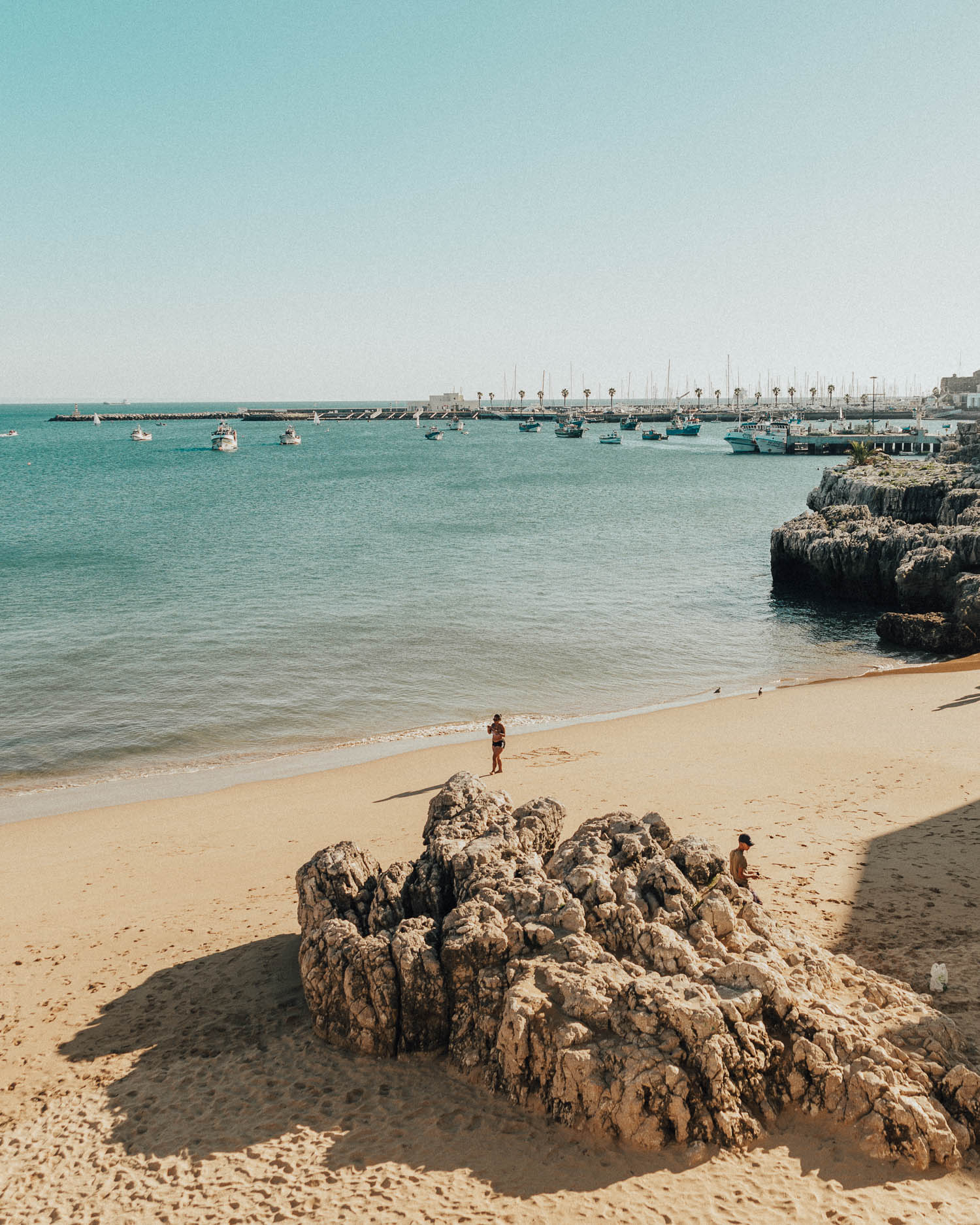 Cascais, Beach, in November