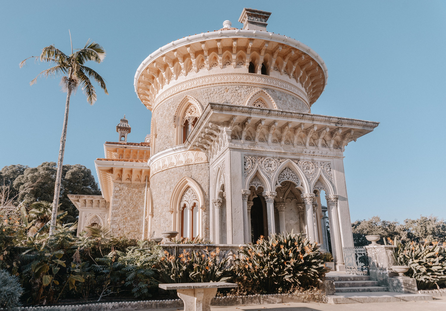 Monserrate Palace in Sintra, Portugal