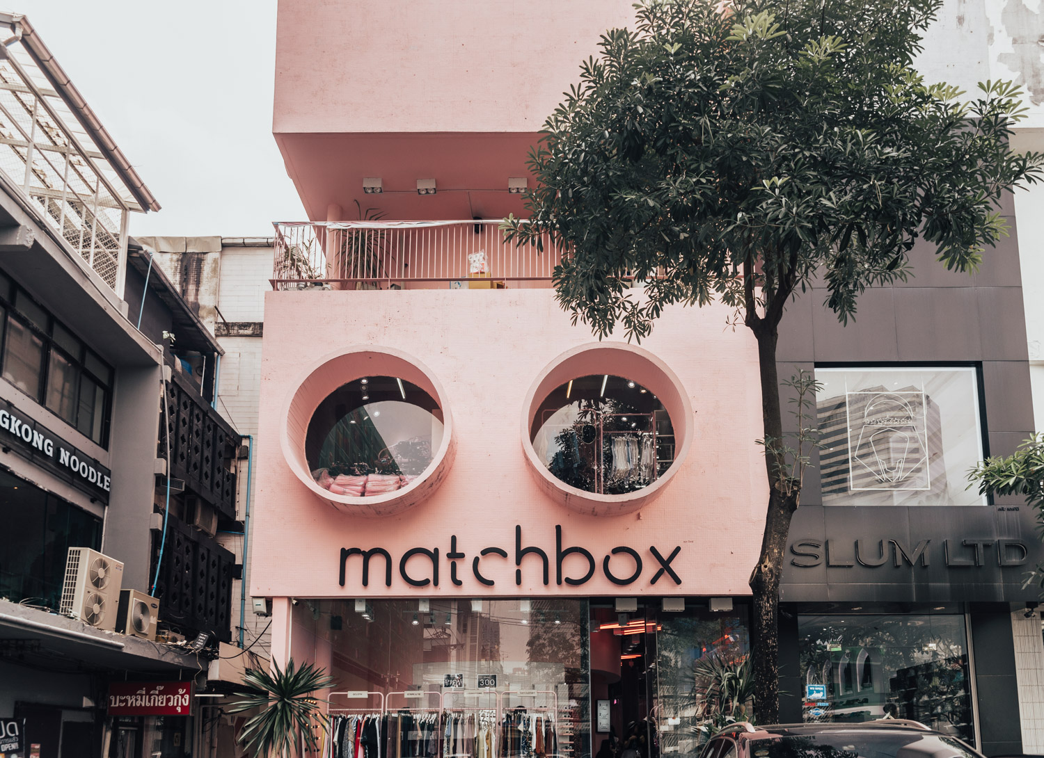 Pink Planter Cafe, Matchbox, Bangkok, Thailand