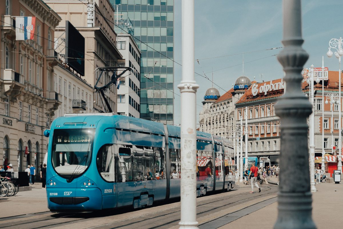 Station in Zagreb, Croatia