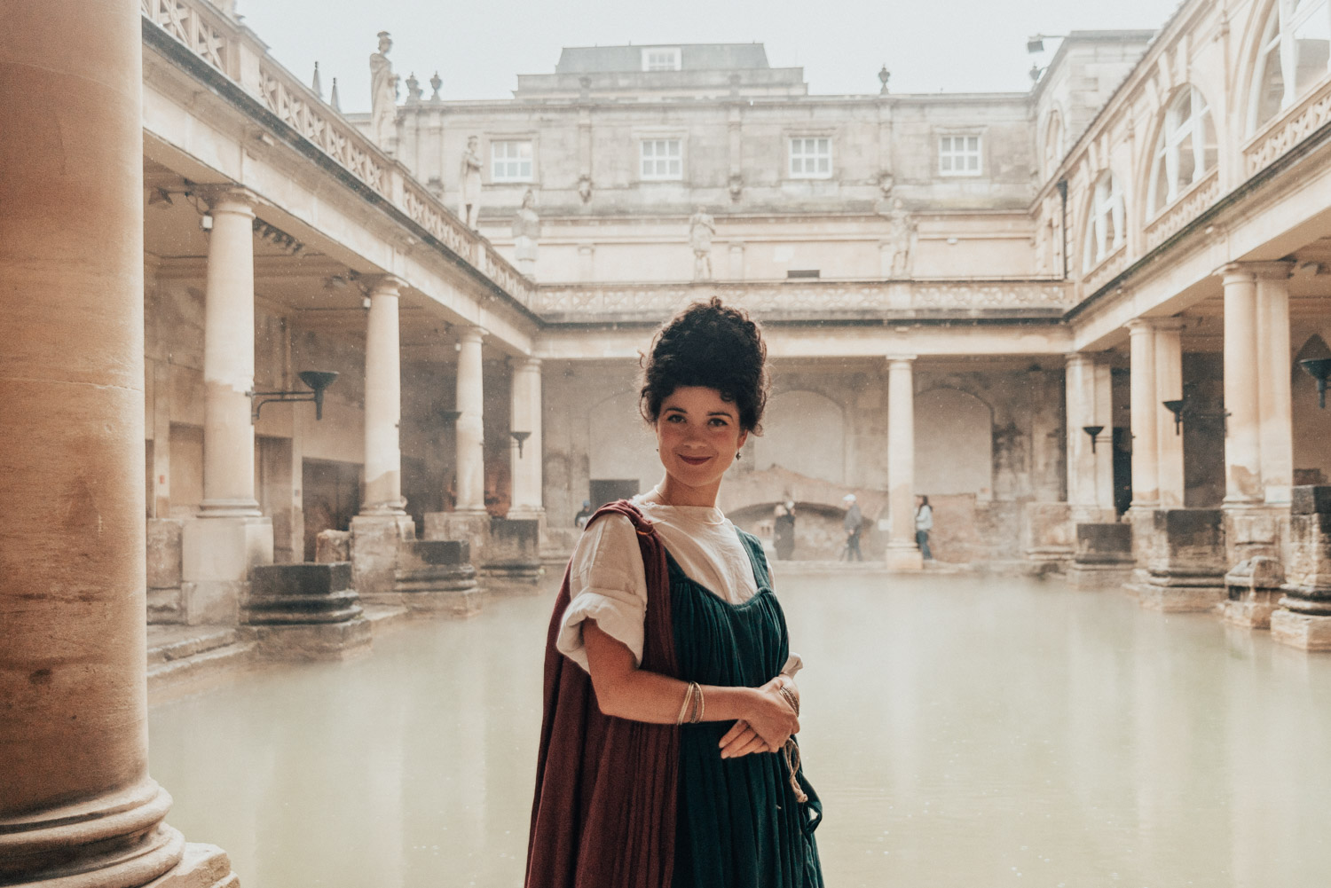 Roman Woman at Roman Baths