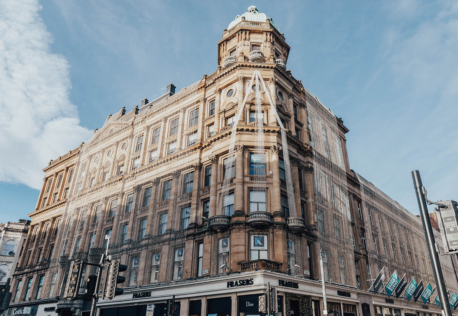 Shopping at Argyle Street in Glasgow