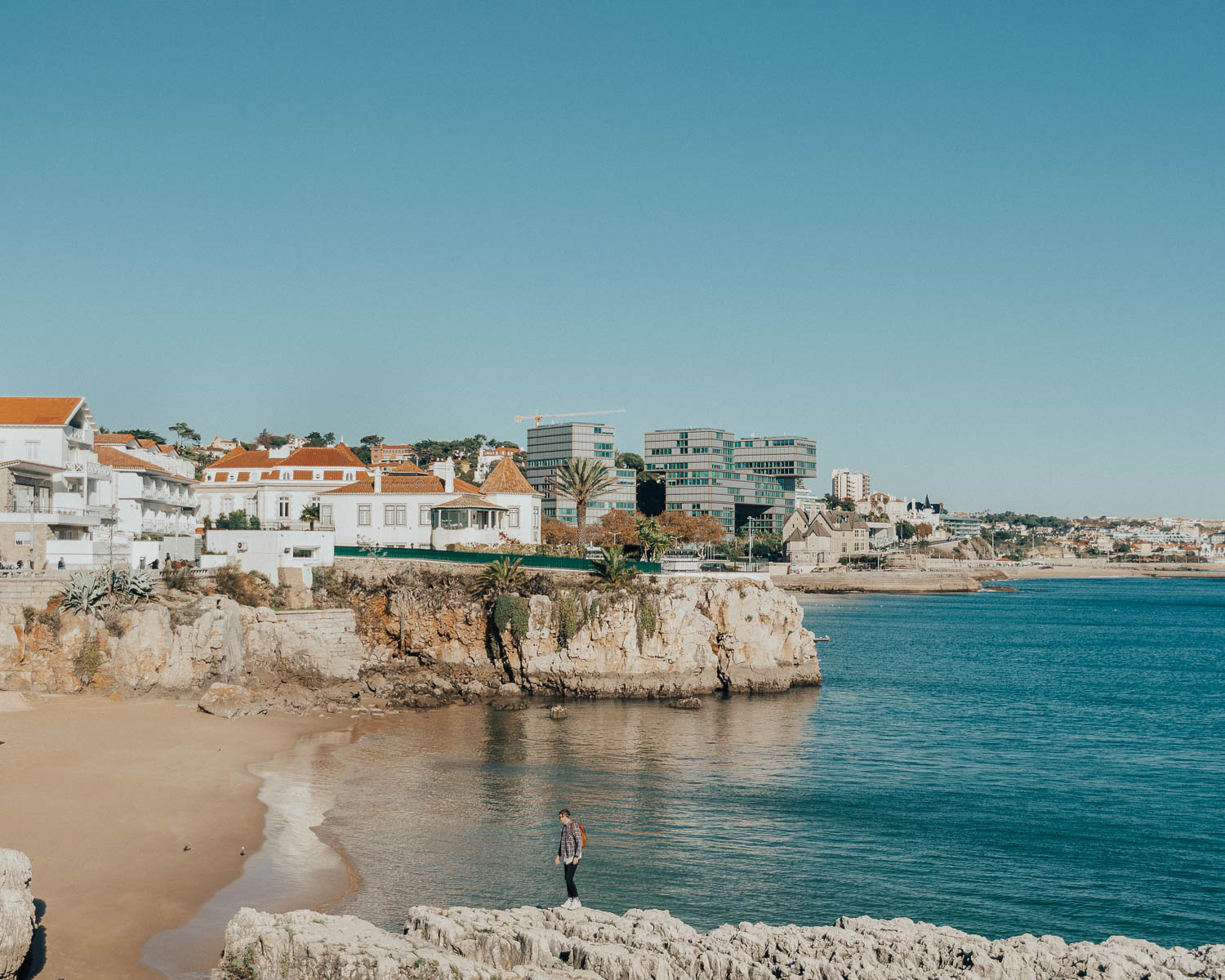 Beach in Cascais, Portugal