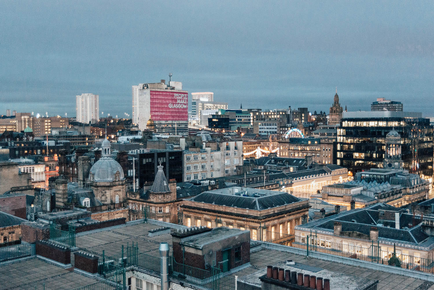 View from The Lighthouse, Glasgow, Scotland, UK