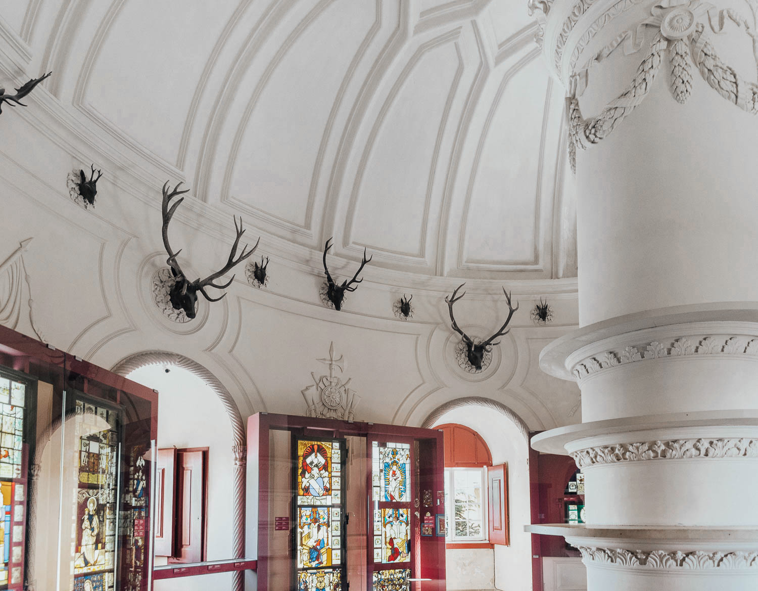 The Stag Room inside Pena Palace, Sintra, Portugal