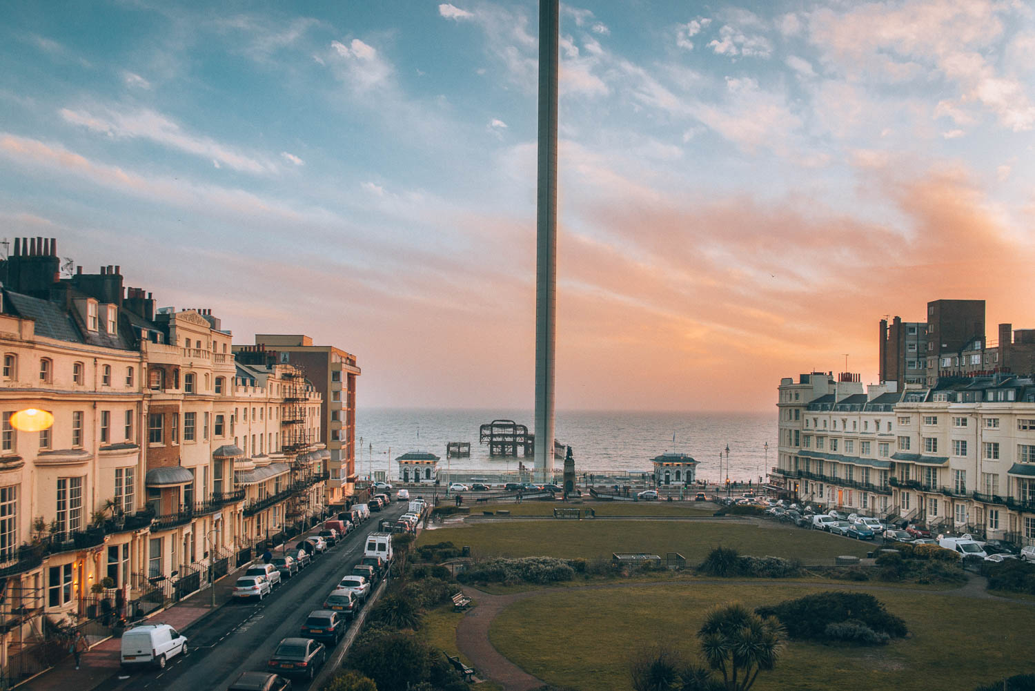 Sunset in Brighton