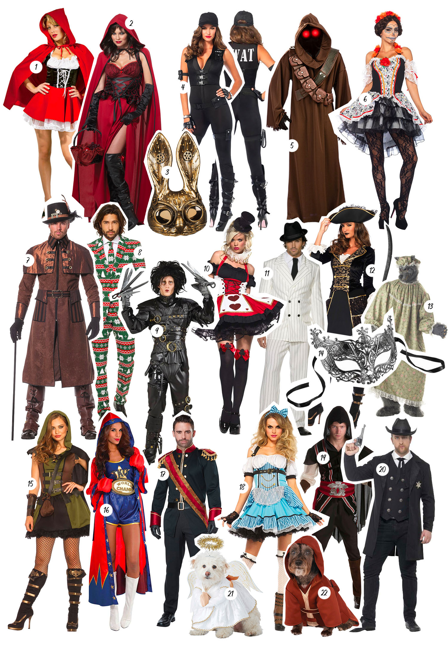 +20 Halloween Costume Ideas