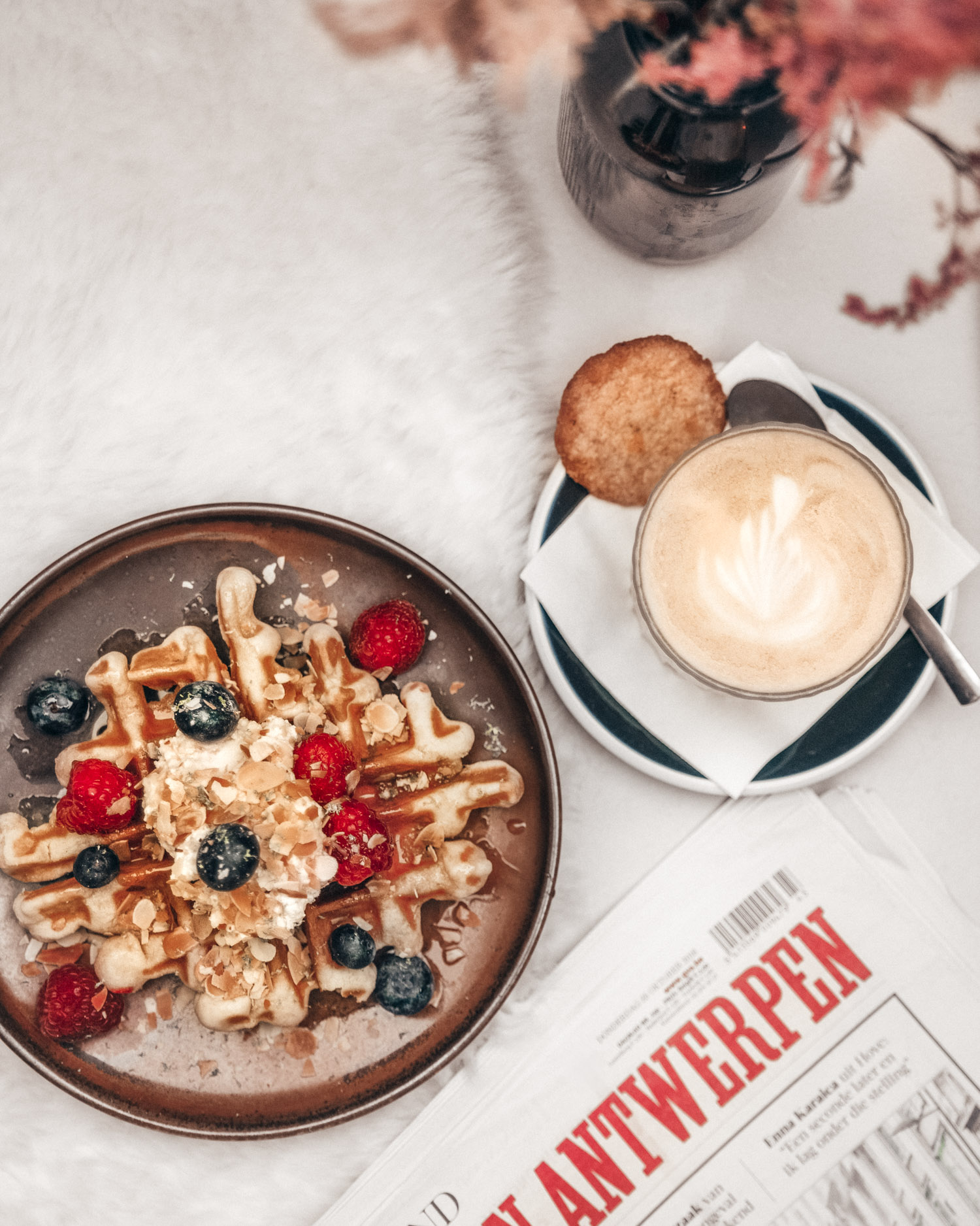 Belgian Waffles, Hotel Pilar, Antwerp