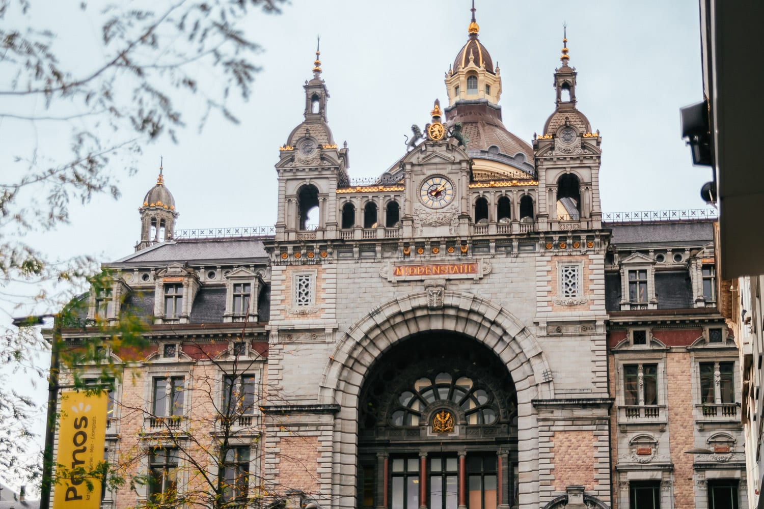 Exterior, Antwerpen-Centraal Railway Station