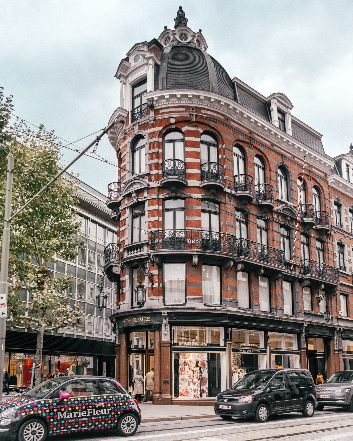 Dries Van Noten's flagship store, Het Modepaleis in Antwerp, Belgium