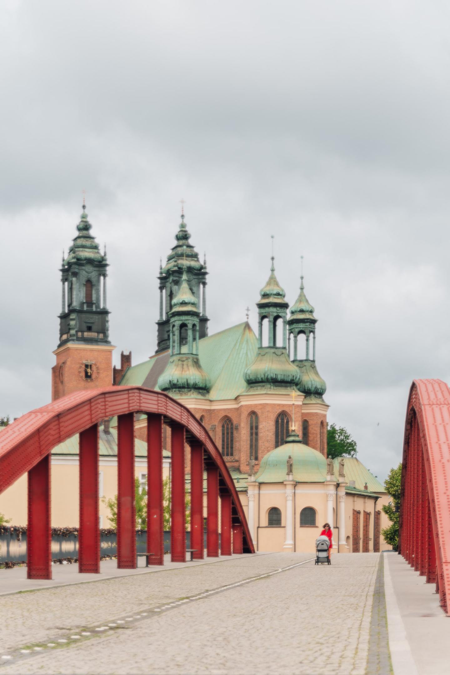 Jordan Bridge in Poznań, Poland.