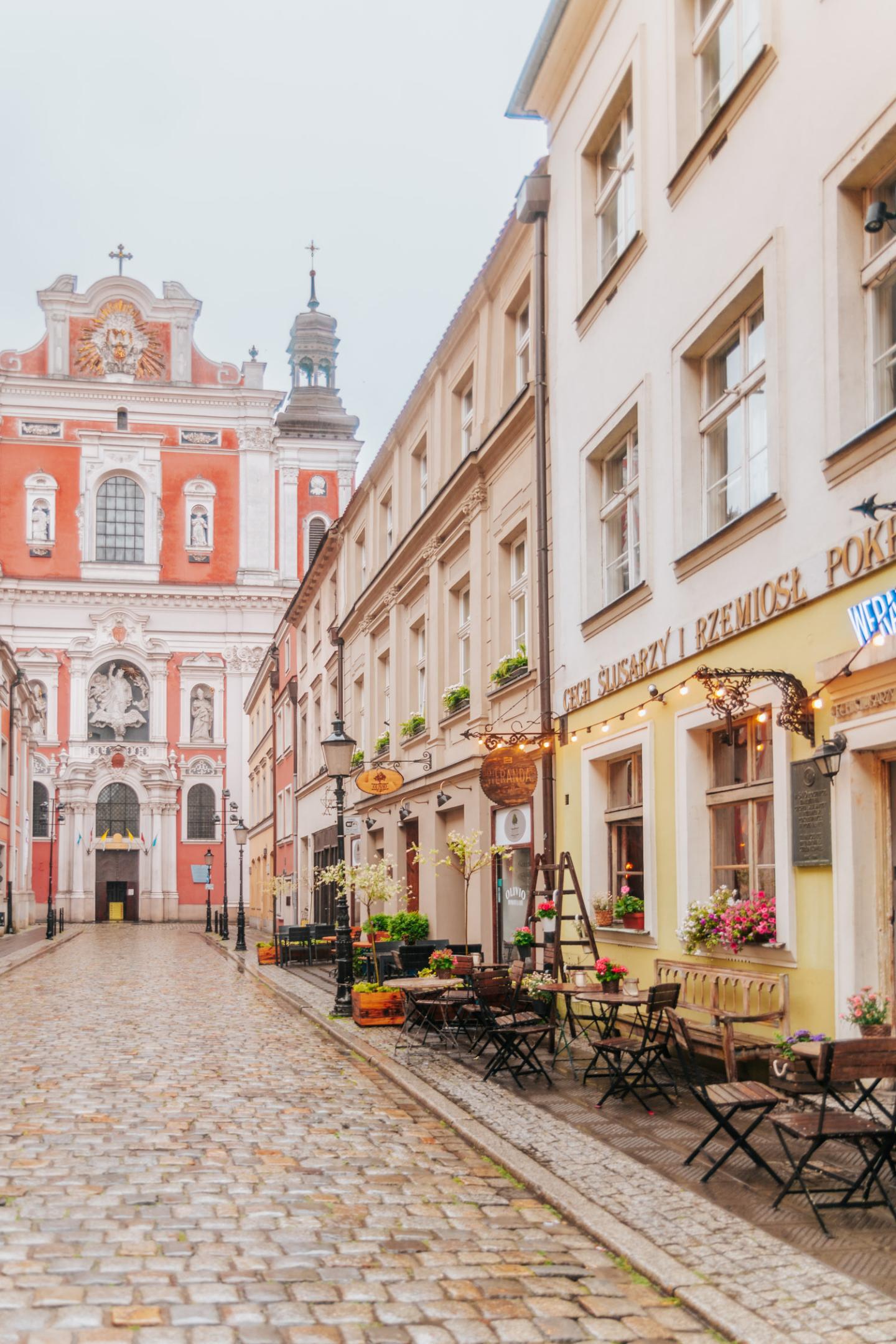 Poznań Fara seen from Świętosławska street.