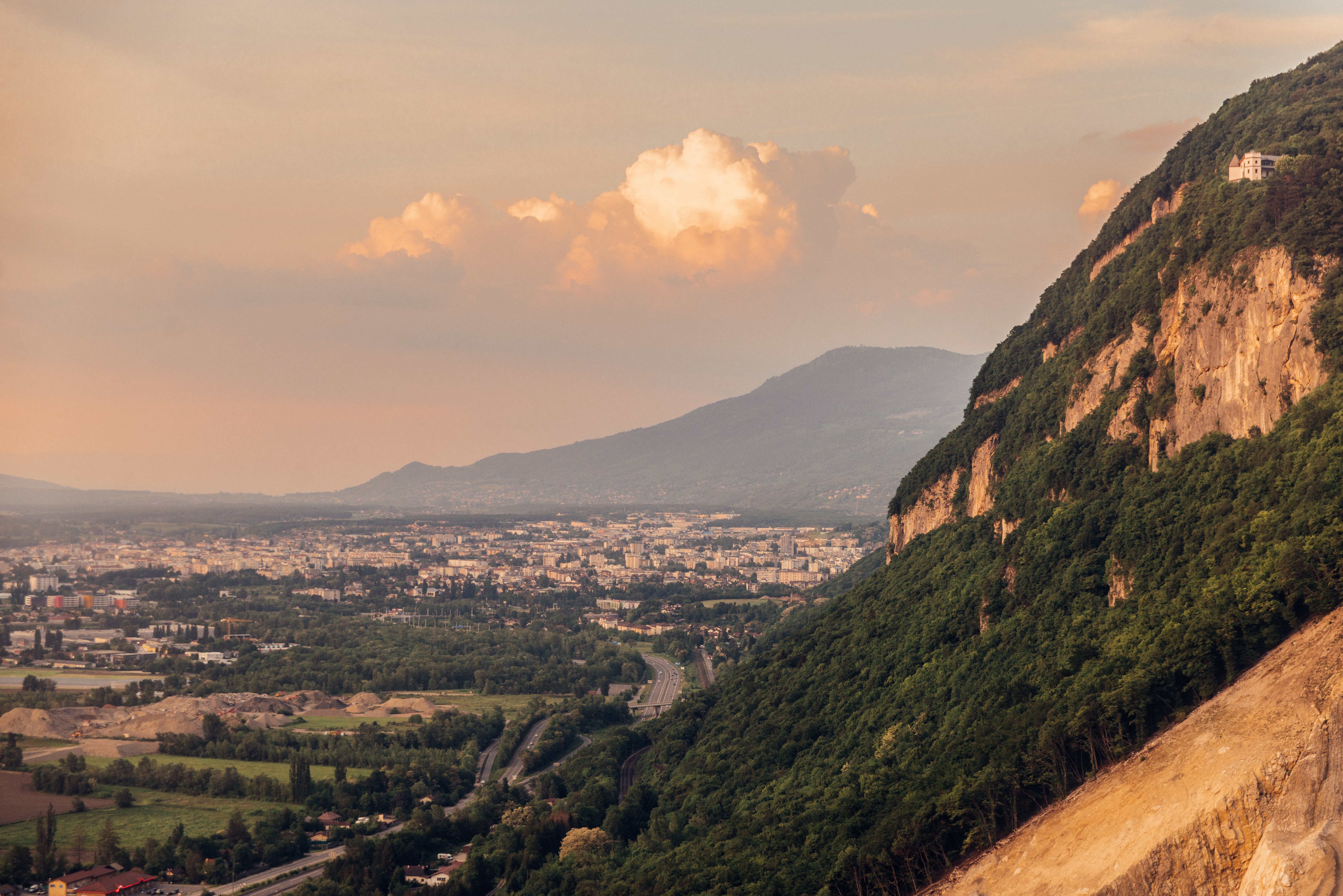 Sunset at The Mont-Salève