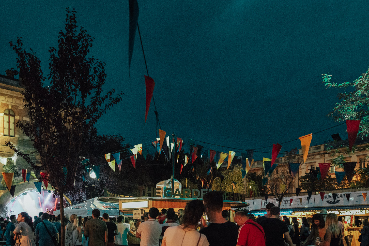 Summer concert by The Garden Brewery in Zagreb