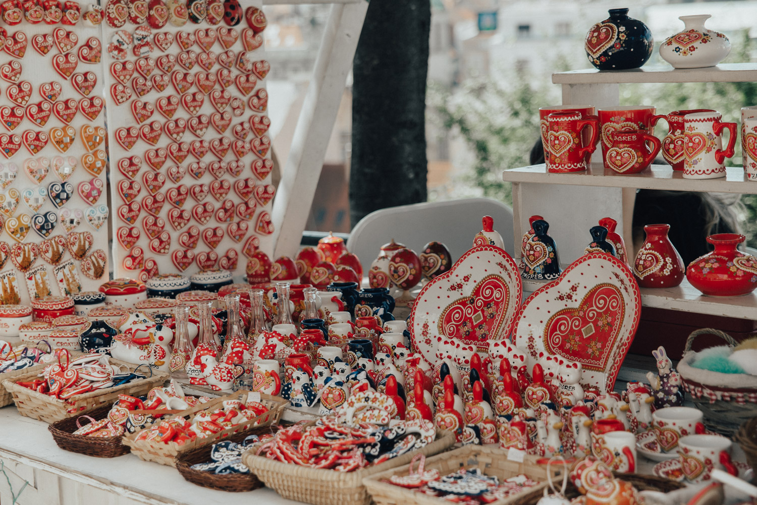 The Gingerbread Heart - a traditional souvenir in Zagreb, Croatia